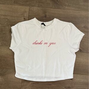 White Graphic T-Shirt